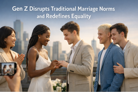 La Generación Z rompe las normas tradicionales del matrimonio y redefine la igualdad